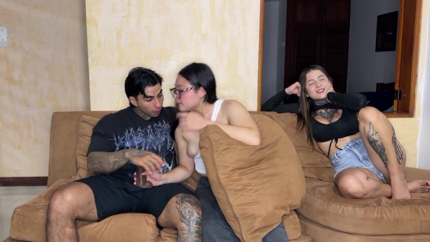 The innocent friend came to visit... and ended up breaking up a relationship.mp4 - Watch Full Video